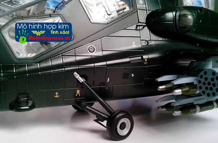 Hệ thống càng đỗ bánh sau của mô hình trực thăng Z10