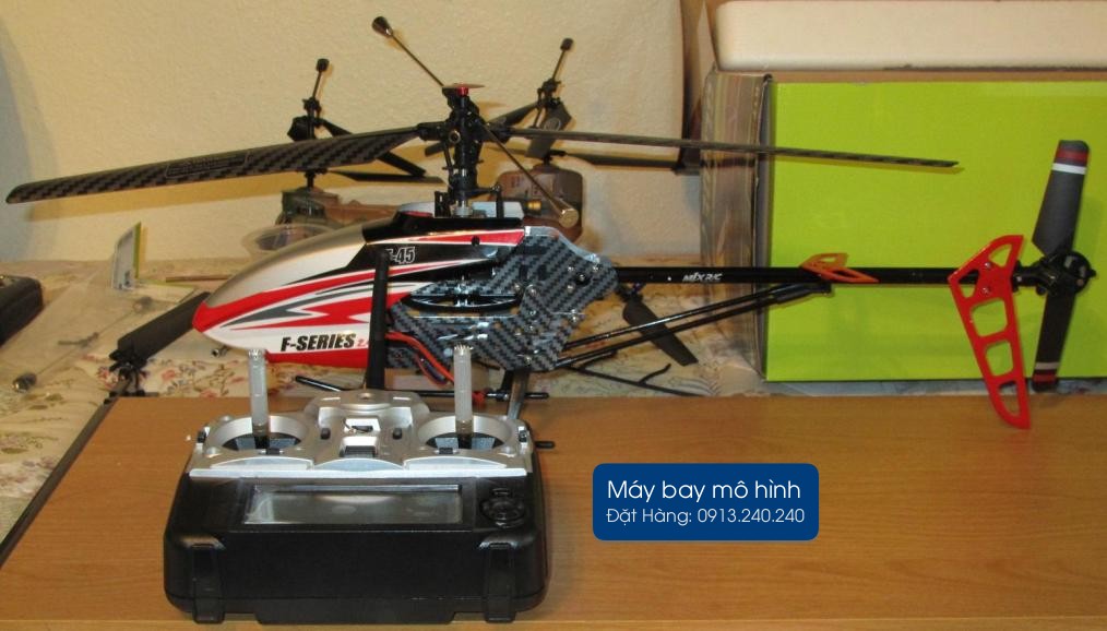 Máy bay trực thăng điều khiển từ xa chạy pin MJX F45