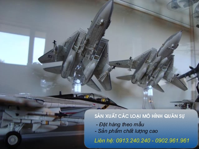 Mô hình máy bay chiến đấu tại Đà Nẵng