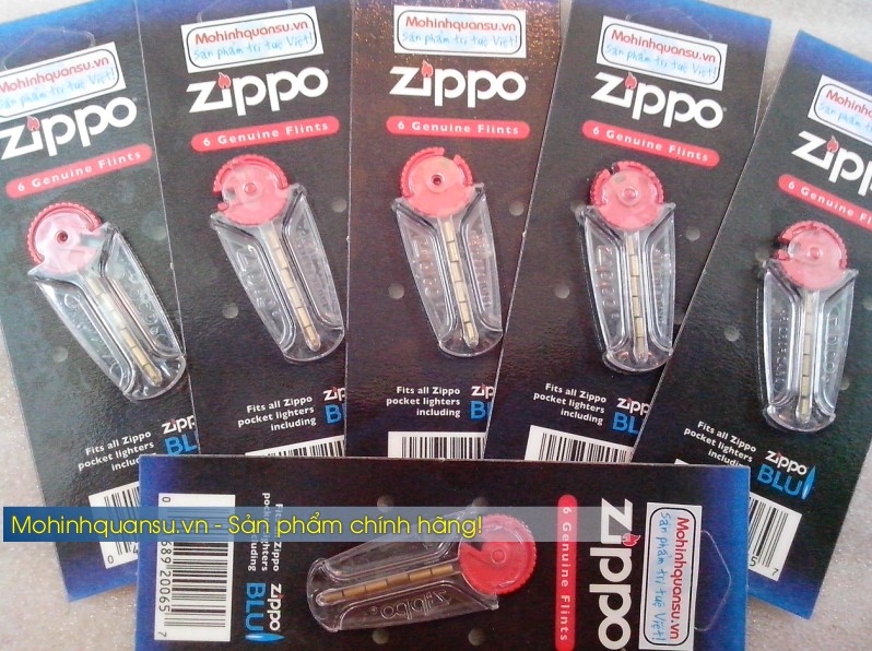 Đá đánh lửa xịn Zippo chính hãng có bán tại Hà Nội và Sài Gòn