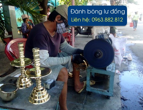 Dịch vụ đánh bóng lư đồng tại Hà Nội