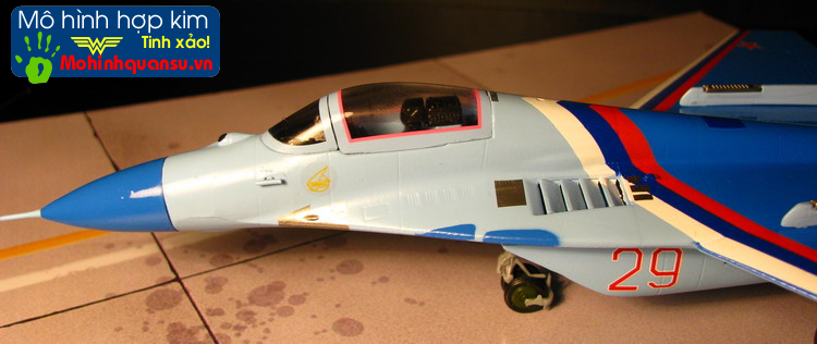 Mô hình máy bay Mig29