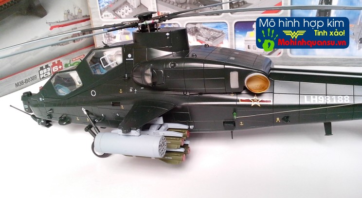 Mô hình máy bay trực thăng quân sự Z10