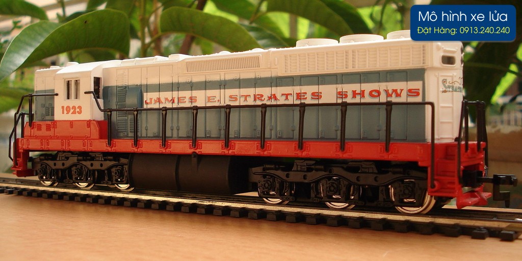 Một mô hình tàu hỏa tân tiến hơn được thiết kế đẹp mắt