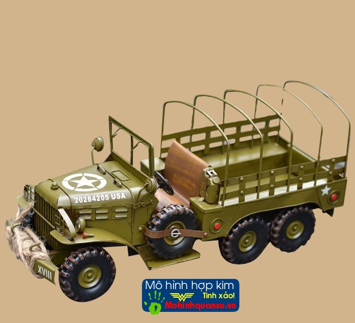 Mô hình xe tải quân sự Mỹ