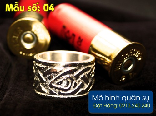 Nhẫn làm từ vỏ đạn là món quà rất ý nghĩa mang tặng người yêu, người thân và bạn bè